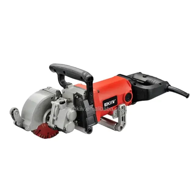 ekiiv 129mm 2500W 7000rpm Multi-functional Electric Road Cutter Concrete Wall Cutter Concrete Pipe Cutting Machine