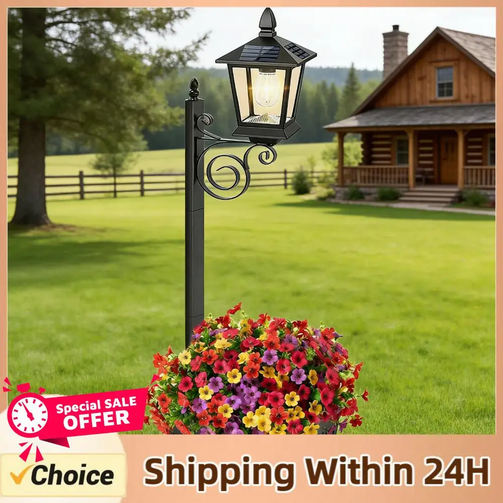 lampes-solaires-2-en-1-pour-pots-de-fleurs-d'exterieur-avec-support-de-plante-lampadaire-solaire-ip54-etanche-pour-terrasse-hall-pietonnier-decoration