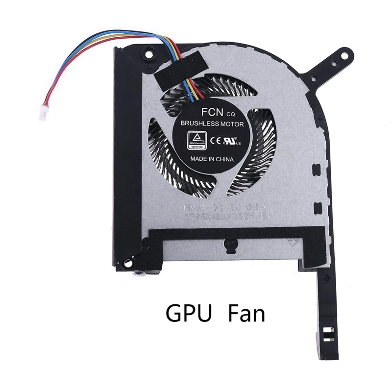 CPU GPU Cooling Fan Radiator Replacementfor for Strix TUF 6 FX505 FX505G FX505GE FX505GD Laptop Notebook Accessories Efficient