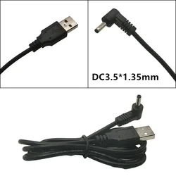 1.35*3.5mm USB to DC 3.5mm Power Cable 5V Charger Cable Barrel Cord Quick Connector for HUB USB Fan Lamp Round Hole Adapter