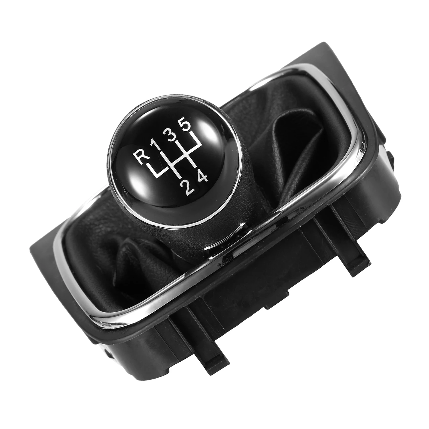 Sostituzione della copertura della ghetta del cambio del pomello del cambio a 5 velocità per VW Golf 5 6 Diametro del foro di 110 mm