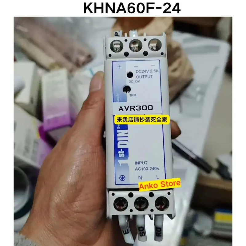

Second-hand test OK ，KHNA60F-24 24V2.5A Switching Power Supply
