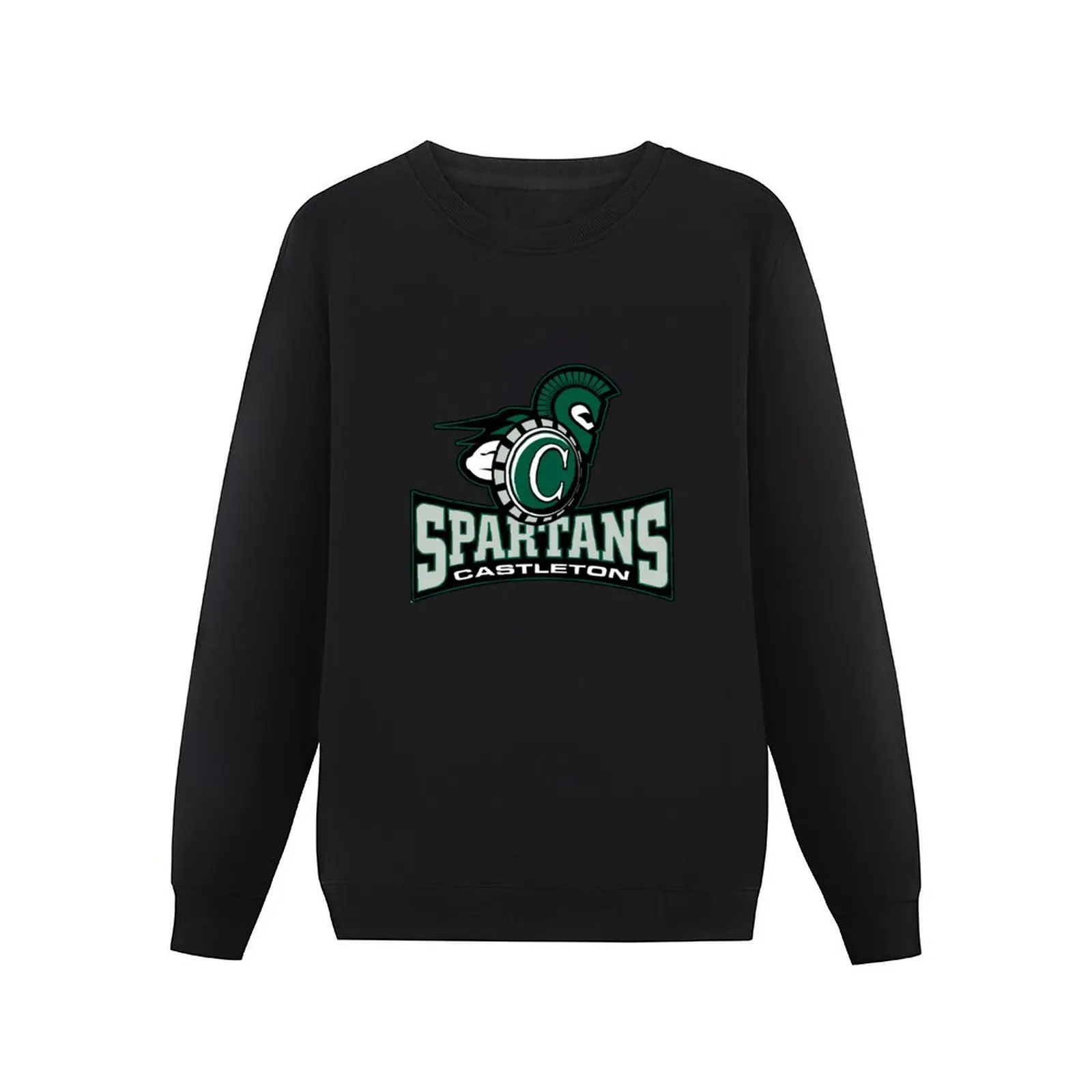 Castleton U Spartans Pullover Hoodie men wear men's clothing autumn clothes men's coat oversize sweatshirts