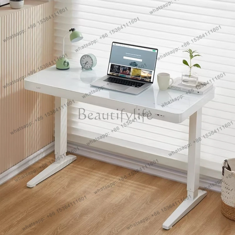 

Столешница из закаленного стекла, регулируемая по высоте, для офисов, рабочих мест и кабинетов.