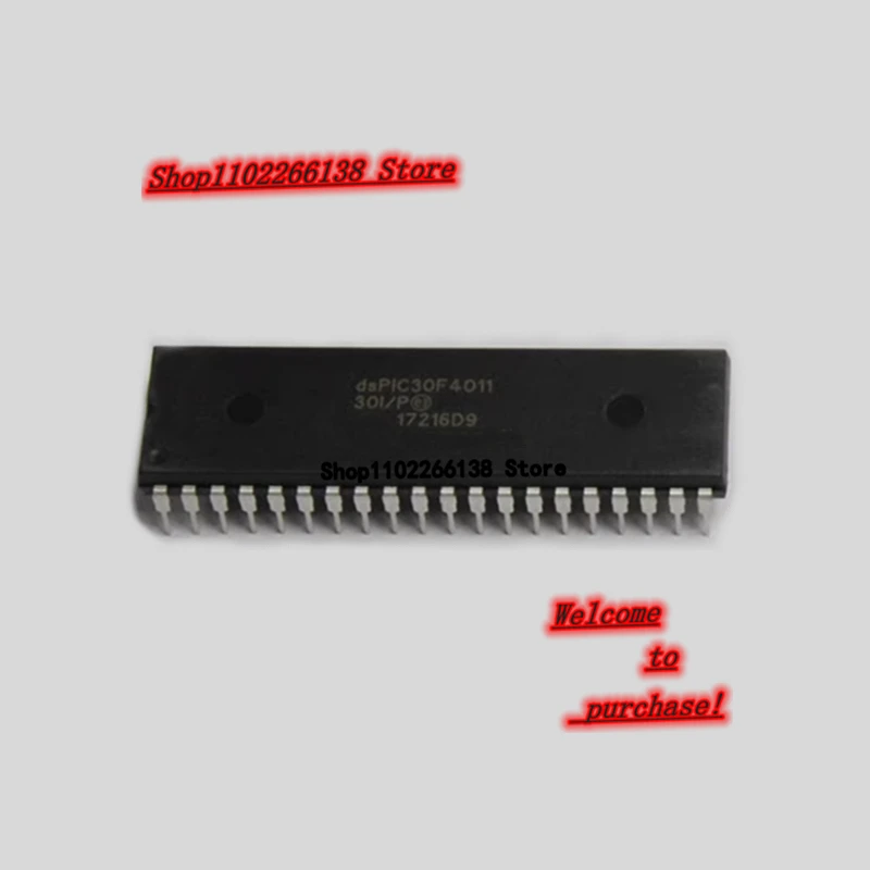 DSPIC30F4011-30I/P DSPIC30F4011 DIP-40 Chip IC 1pcs/lot