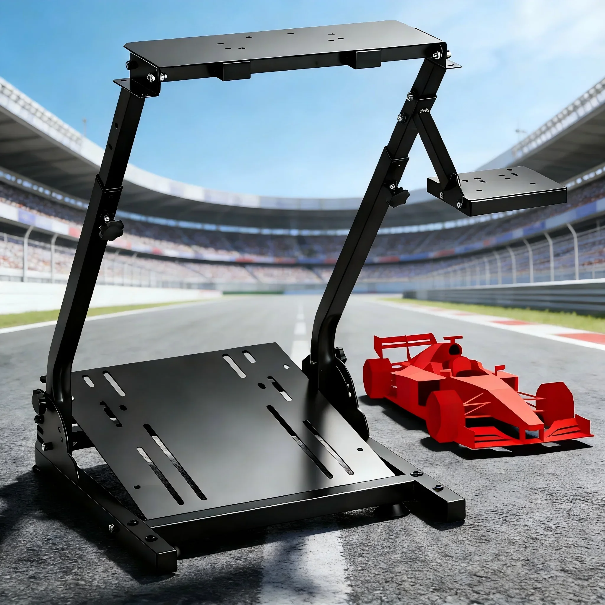 SIHAO Adjustable Driving Bracket Racing Simulator Steering Wheel Stand Fit for Logitech G25 G27 G29 G920 Wheel Brackets