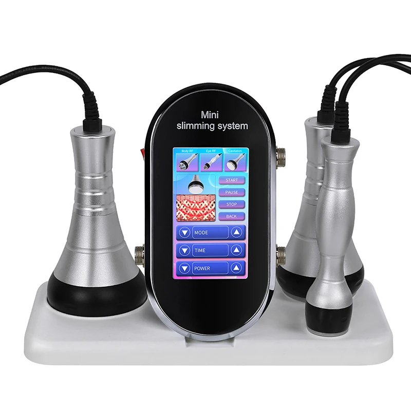 3in1 Portable Cavitation Lipo Cavi R Frequency Slimming Machine Weight Loss Skin Tightening Face Lifting Body Shaping Sculpting