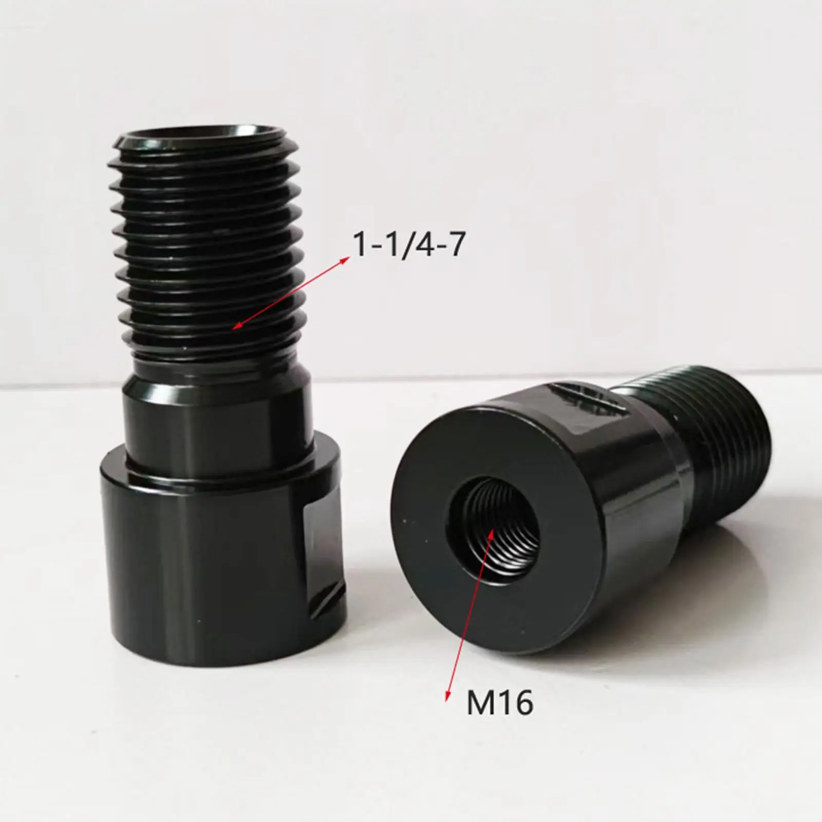 Versatile Steel Core Drill Bit Adapter for Core Hole Drilling Machine M22 to 1-1/4-7 Thread Converter