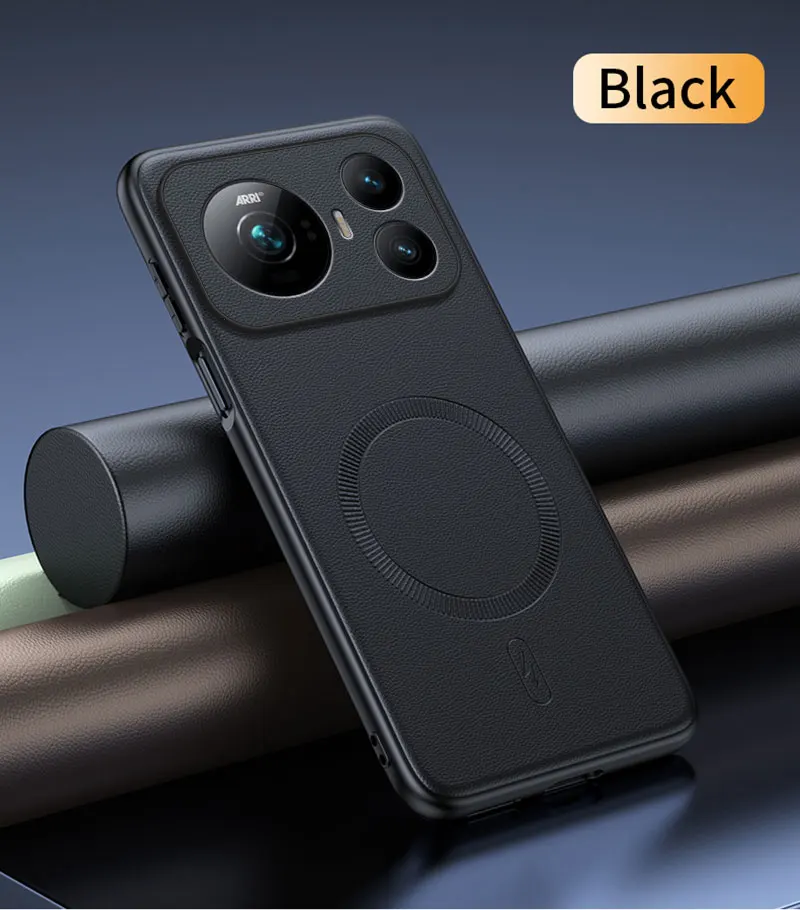 Hülle für Honor Magic 9, magnetische Leder-Schutzhülle, Anti-Fingerabdruck, rutschfest, PC+TPU – Detail 20