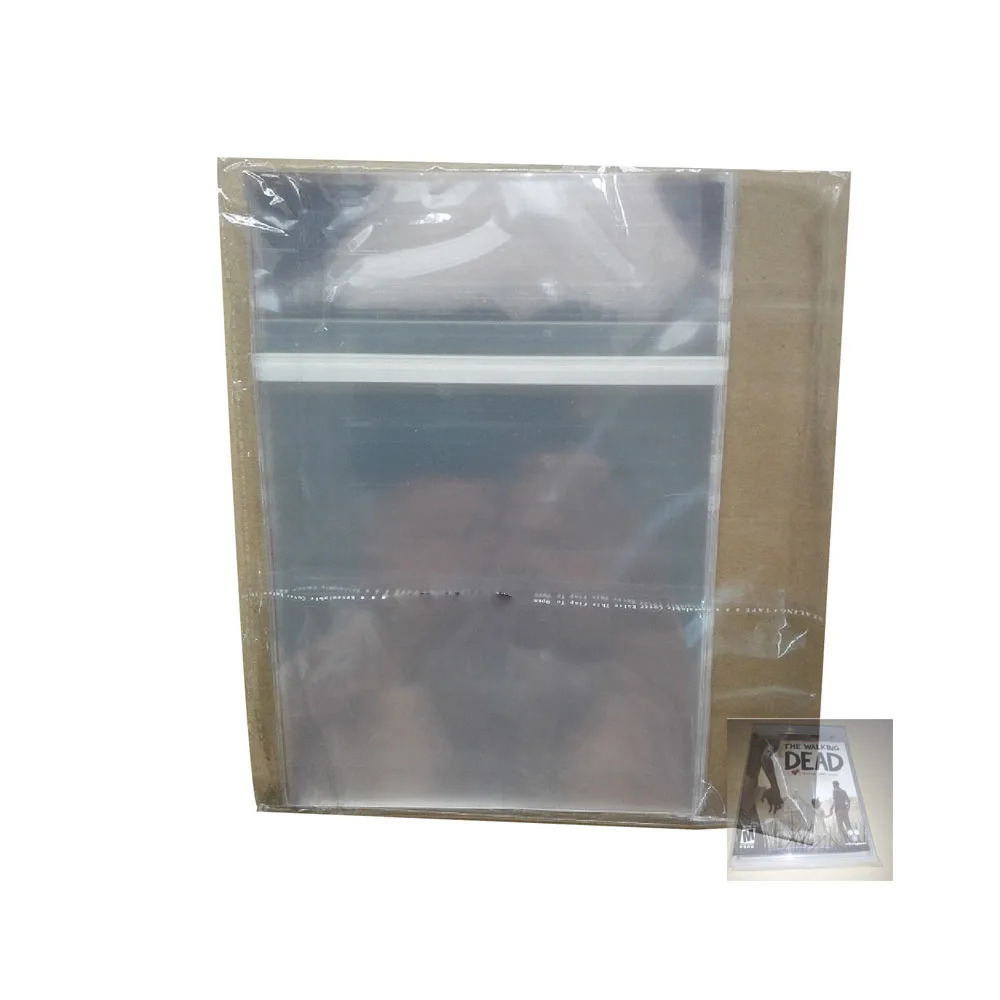 50PCS wholesale High clear cover case  For PS3 PS4 PS5 game protective bag moisture-proof  dust-proof plastic bag