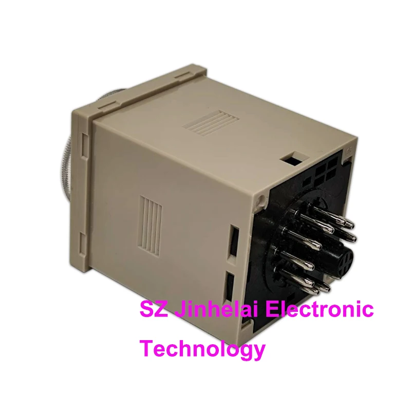 100%New and Original OMRON H3CR-A H3CR-F H3CR-F8N TIME RELAY 100-240VAC or 12-48VDC Adjustable Timer Switch Relay