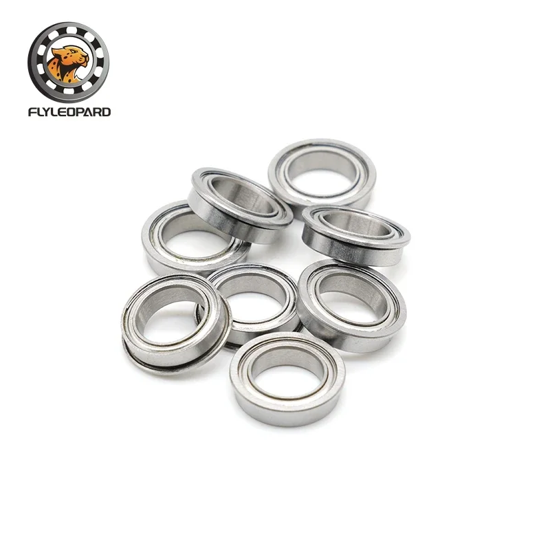 

10PCS F6700ZZ Flange Bearing 10*15*4 mm Double Shielded Deep Groove for Drone/Gimbal Motor/Precision Instruments