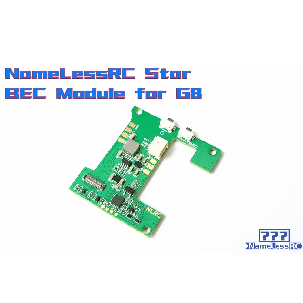 2.4g NameLessRC Star BEC Module 2-6S 5V/2.1A for Gopro Hero8 Naked Refit FPV Freestyle Cinewhoop Ducted Drone DIY Parts