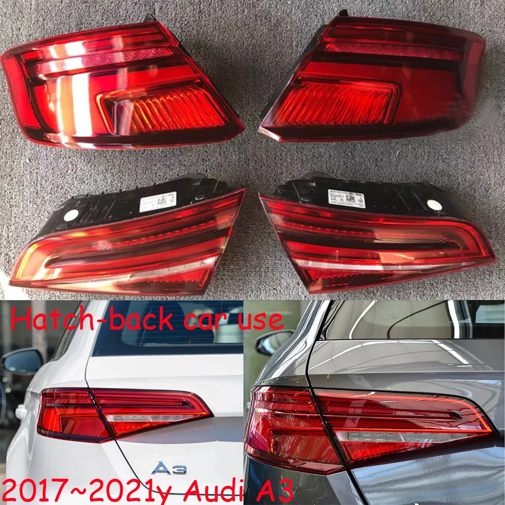 

Hatch-back car bumper tail light for Audi A3 taillight LED Reflector 2017~2020y car accessories Taillamp for Audi A3 fog lamp