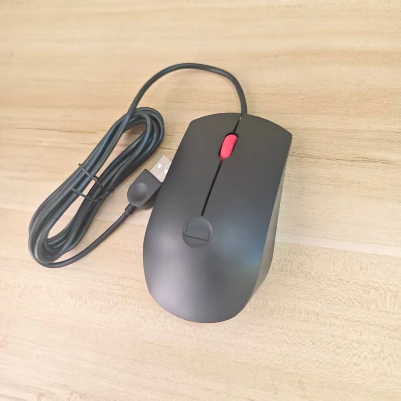 USB Wired Fingerprint Mouse For Lenovo MUF1652 Password Free Privacy Good Fingerprint Login