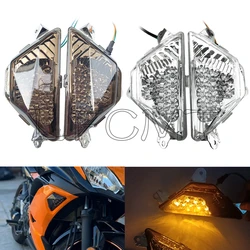 Motorcycle Front Turn Signal LED Flashing Light Fit for NINJA1000 2017-2019 NINJA1000SX 2020-2023 NINJA 250 300 400 650 ZX-6R