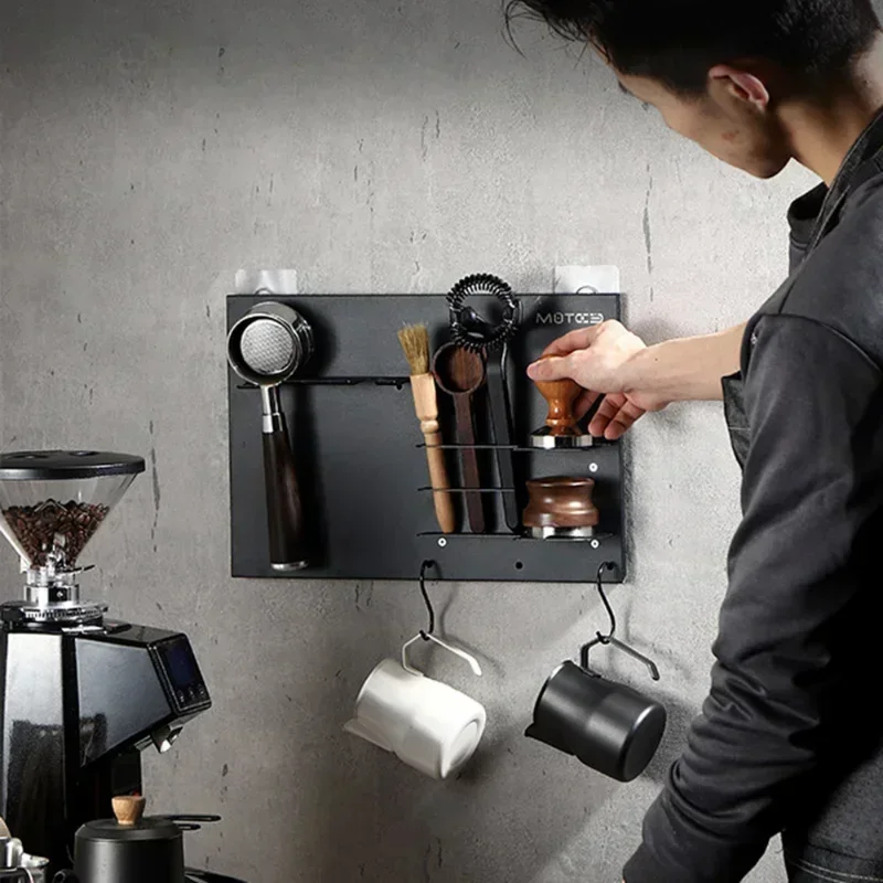 Coffee Handle Universal Storage Rack 51mm-58mm Multi-function Handle Utensil Rack Bar Tool Storage Rack Barista Tools
