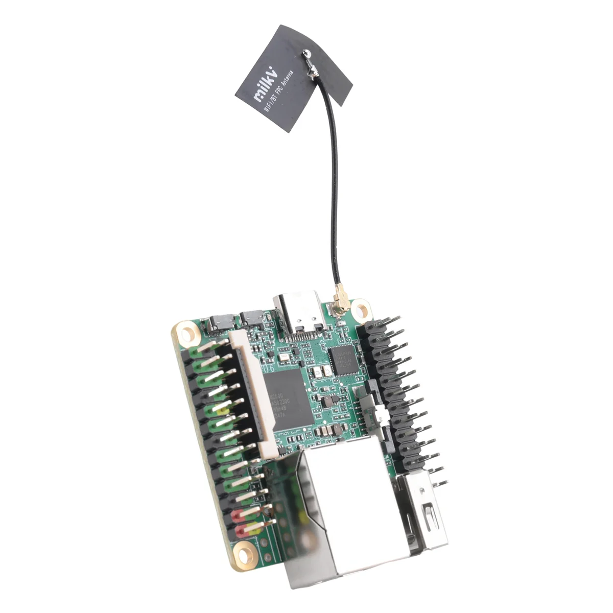 A51I Milk-V Duo S 512M-WIFI Development Board RISC-V Linux WiFi6/BT5 100Mbps Network Port Milk-V Duo S 512MB SG2000 Module