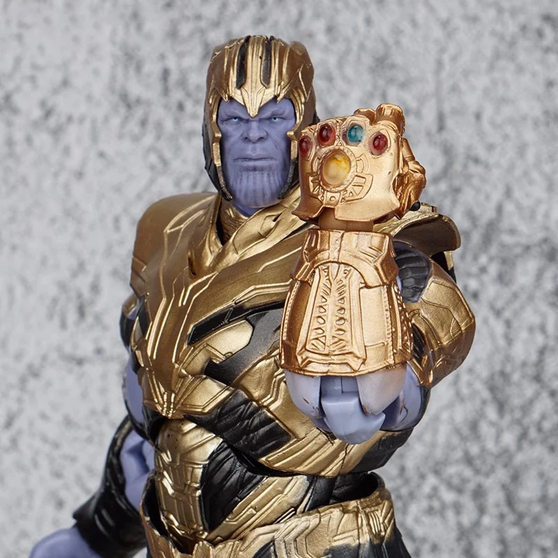 Marvel Avengers 4 Shf Armor Thanos Infinity Glove Can Be Hands-on Model To Give Friends Children New Year Gifts