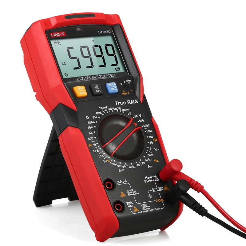 UNI-T UT89X UT89XD Digital Multimeter Electrical Tester With Circuit Dialing Function, Voltmeter. For Maintenance And Wiring