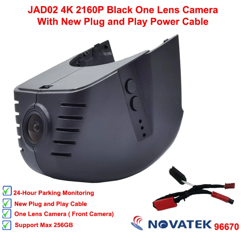Plug en Play 4K 2160P Auto DVR Dashcam Voor Audi A3 A4 A5 A6 A7 A8 Q3 Q5 Q7 TT 2004-2026 Wifi Auto Camera Dash Cam Video Recorder