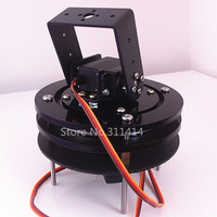 1set 2-DOF Robot Base Arduino Servo PTZ Camera Photography Turntable Chassis Mount Kit Wholesale Retail Promotion Free Shipping