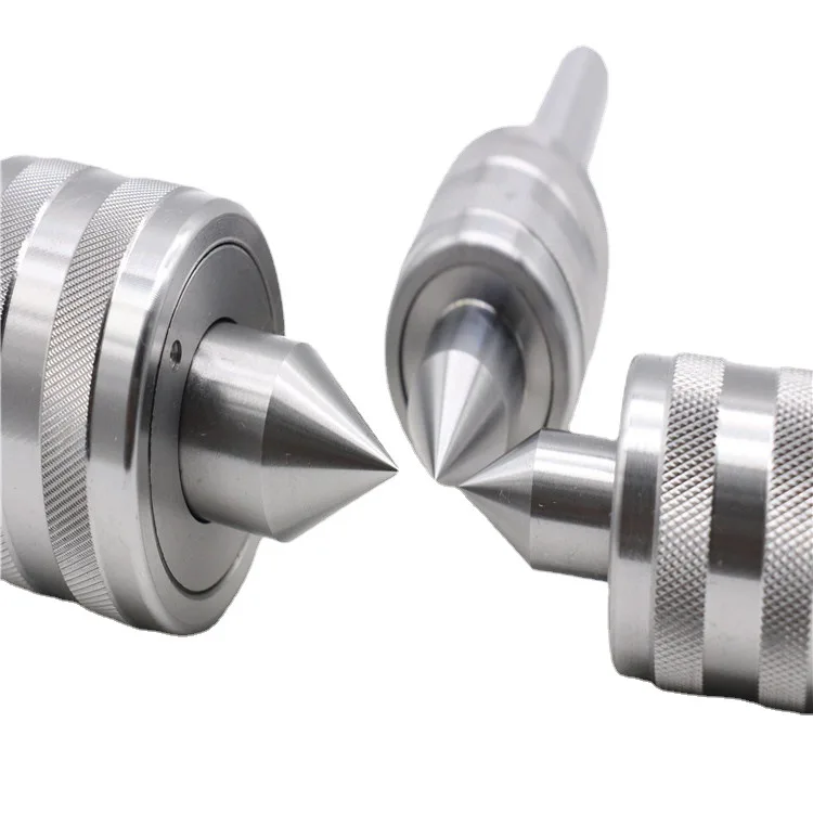Lathe MT1/2/3 #Rotary Thimble Silver Embossed Active Thimble Hardened