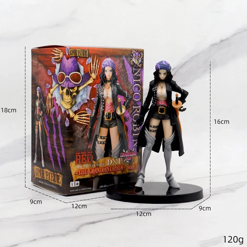 2026 One Piece Figure Theater Edition Film Red Robin Roronoa Zoro Luffy Nami Sanji Uta Anime Action Figurine Model DollToys Gift view 3