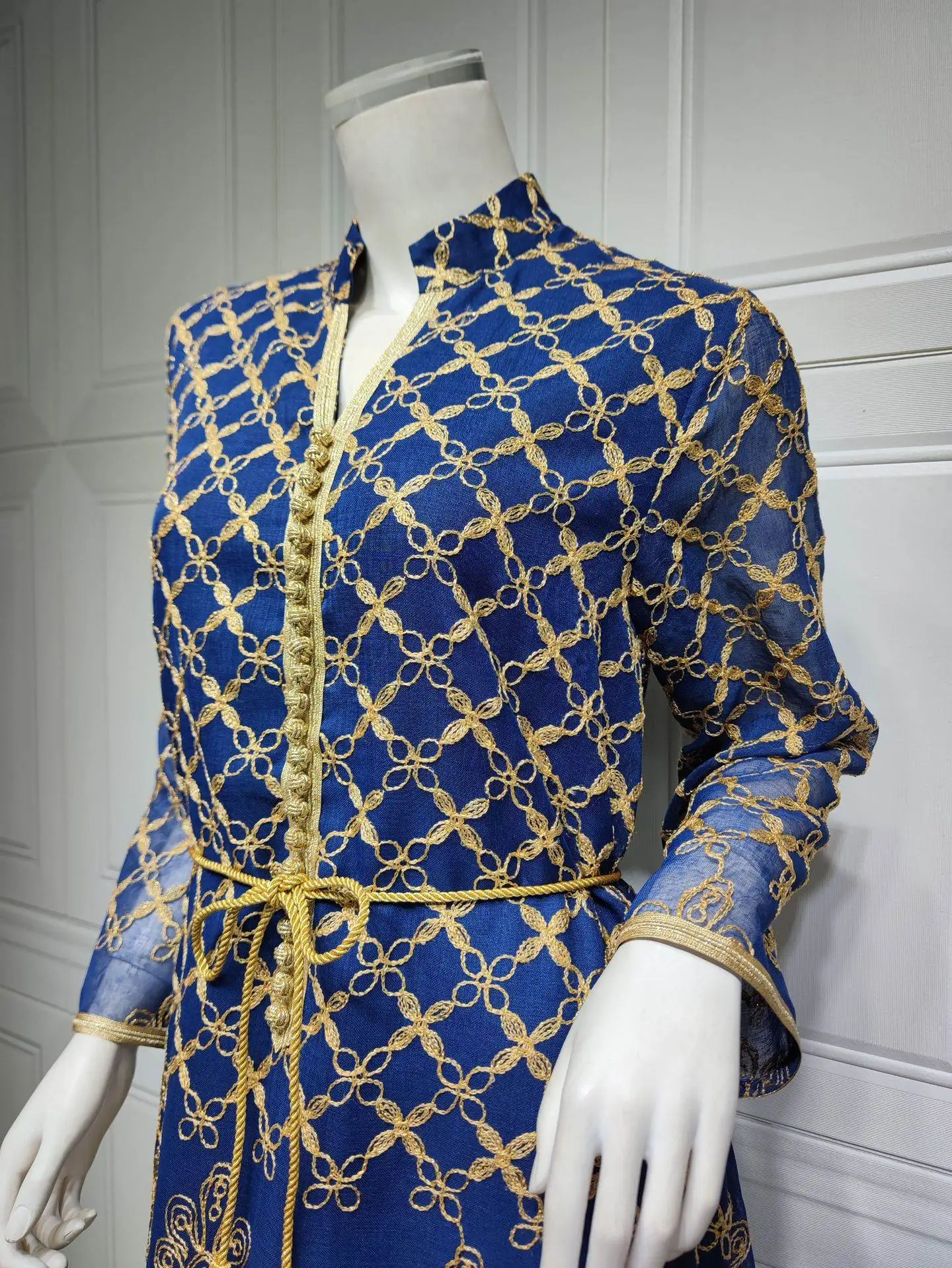 2023 الشرق الأوسط Faion المطرزة دكتور دبي S اندونيسيا المرأة حجم كبير رداء الدكتور عبر الحدود Ele Sle #3