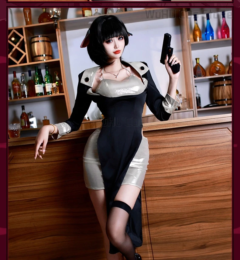 Zenless Zone Zero Jane Doe Cosplay Undercover R&B زي الحلقة الخاصة للهالوين جاسوس لعب الأدوار مثير للحفلات النسائية disfraz #5