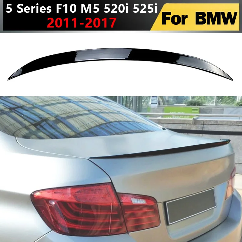 

2011 To 2017 for BMW 5 Series F10 M5 520i 525i Rear Trunk Wing Spoiler Tail Wings Fixed Wind Spoiler Auto Accessories Decoration