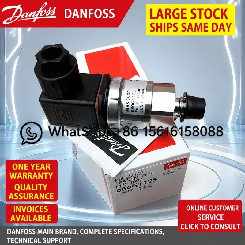 Danfoss MBS3350 MBS3150 Pressure Transmitter Sensor 060G3547  060G6681  060G5667  060G6149  060G6727  060G3546