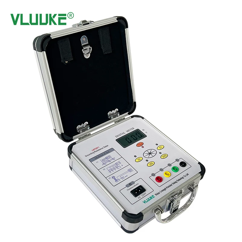 LHT2571 Digital Grounding Resistance Tester Ground Voltage Resistance Tester