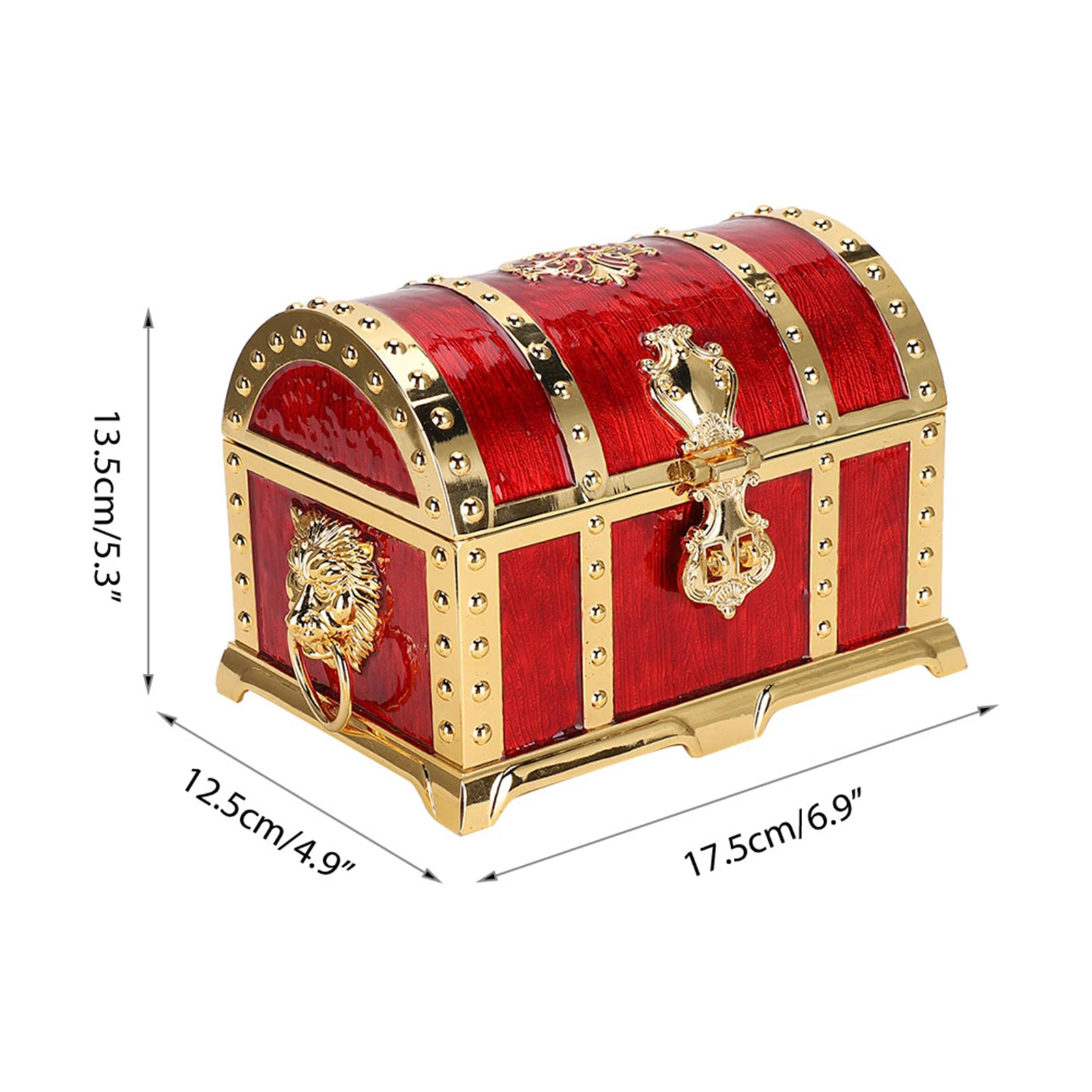 Schmuck Aufbewahrungsbox Ring Halskette Vintage Delicate Case Organizer Hochzeit Dekor