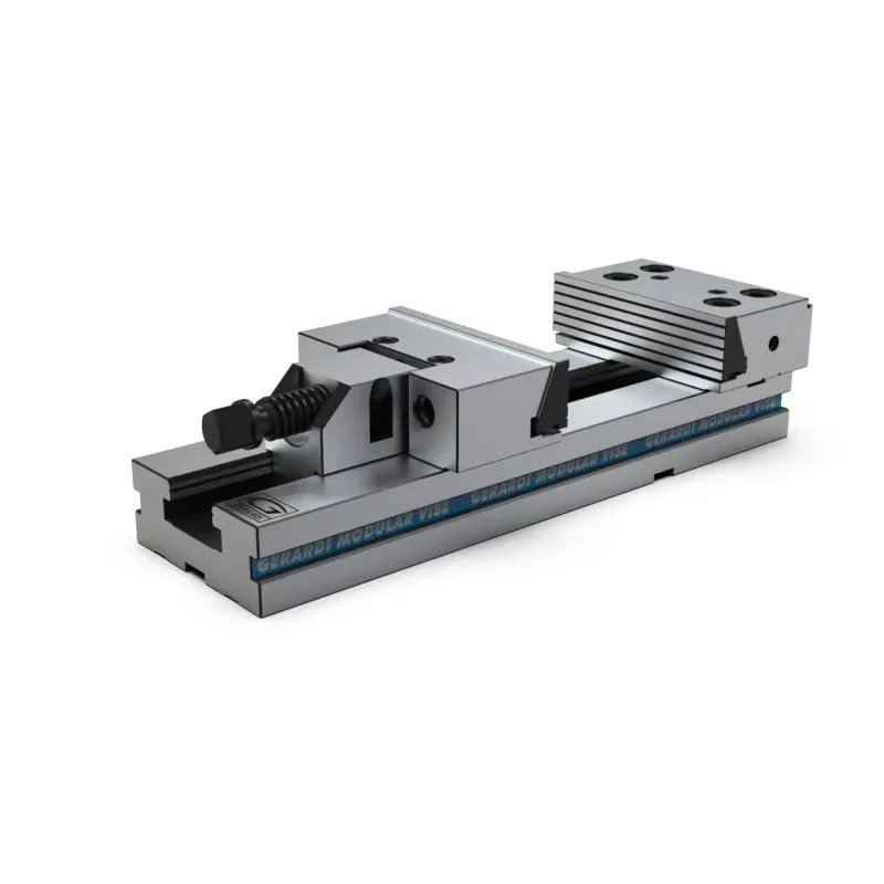 Gerardi Great Quality Precision Modular Vise Art.1 T.6X400 With Holding Clamps Art.298 Supplied For Free