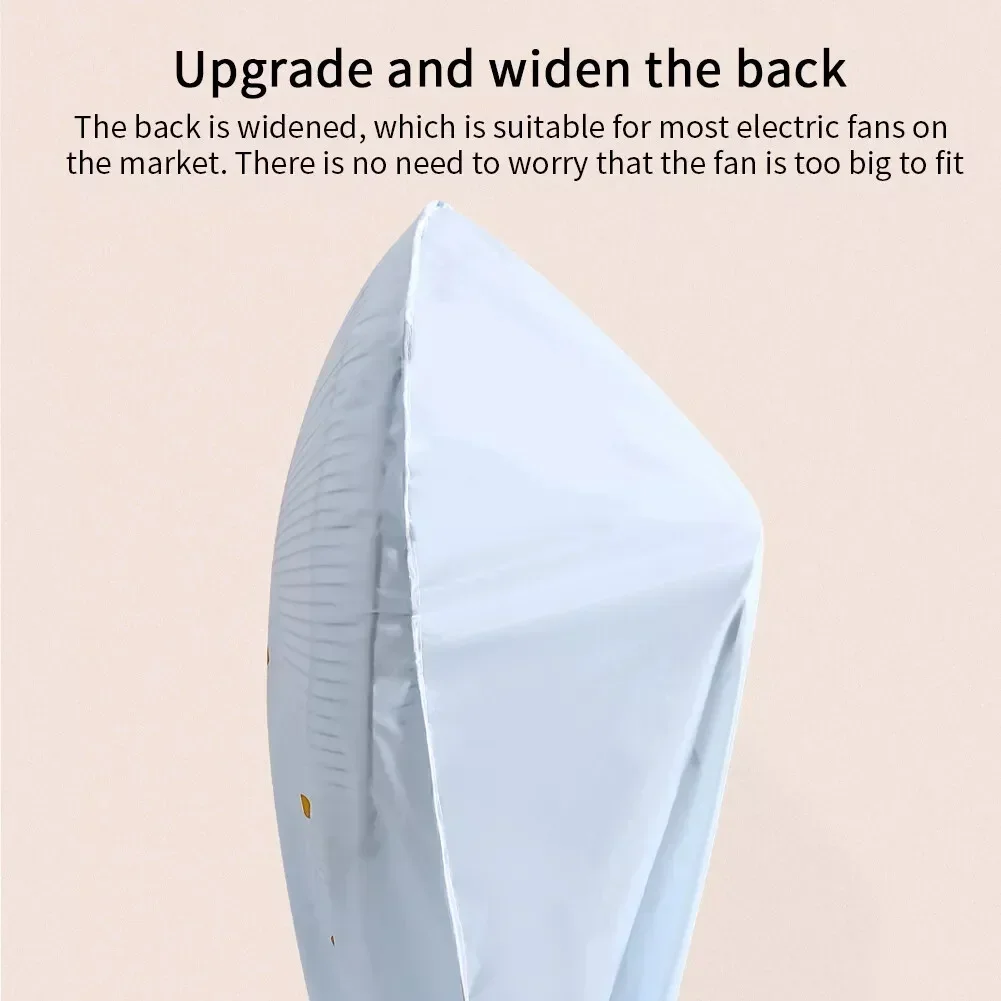 Cute Cartoon Print Child Proof Fan Cover Anti-Pinch Hand Fan Cover 360° Storage And Protection All-inclusive Design