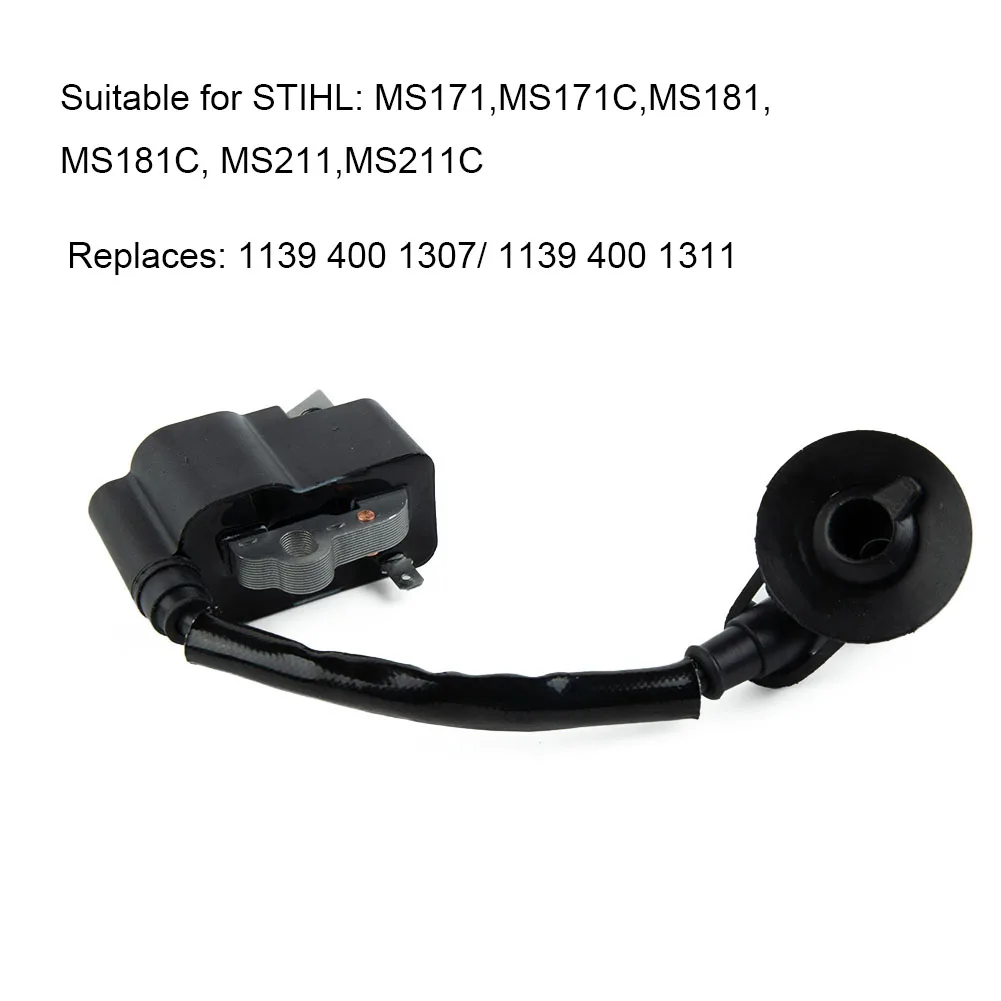 Ignition Coil Assembly for Chainsaws including Models MS171/MS171C/MS181/MS181C with Replacement Number 11394001307/1113