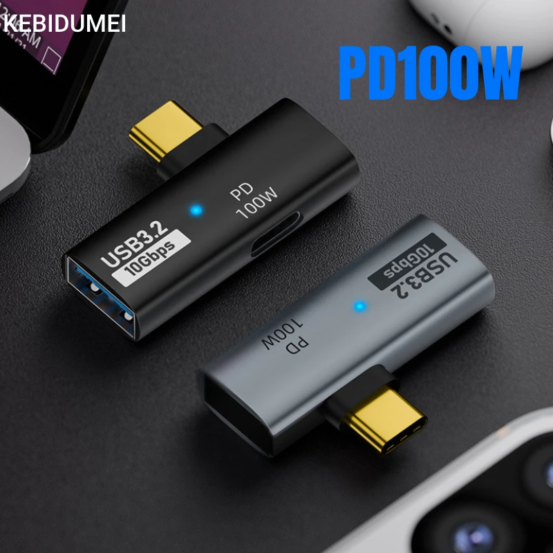 USB C Headphone and Charger Adapter 1 in 2 out Type C Audio Adapter with PD100W Fast Charging USB C Splitter for phone