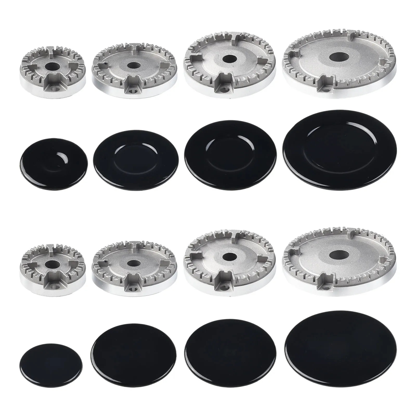 Gas Stove Accessories Gas Stove Gas Stove Head Cooker Hat Set Stove Head Cooker Cap Sliver Concave Burner Heads