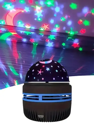 LED Star Galaxy Projector NightLights Starry Sky Projector Christmas Auto Rotating Lighting 5V USB Room Bedroom Home Decoration