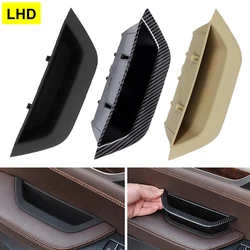 Tirador de puerta delantera izquierda LHD, cubierta de Panel de reposabrazos de puerta Interior, caja de almacenamiento para BMW X3 F25 X4 F26 2011-2017