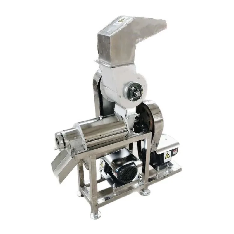 Industrial large juicer, lemon ginger pineapple crushing and extrusion juicer