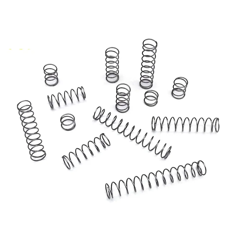 10 шт., диаметр проволоки 0,5 мм/0,6 мм, пружинная сталь, микромаленькая пружина сжатия, наружный диаметр 3–12 мм, длина 5–50 мм
