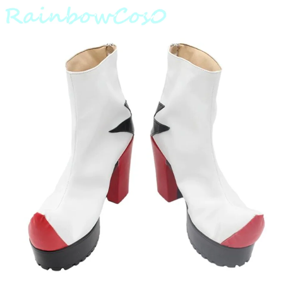 Ashiya Douman Fate Grand Order FGO Cosplay Sapatos Botas Jogo Anime Halloween Natal RainbowCos0 W3528