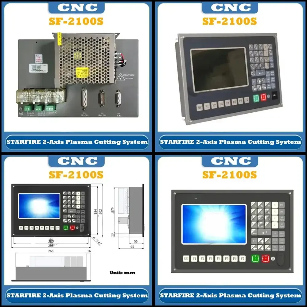 STARFIRE 2Axis SF-2100S CNC Plasma Cutting Machine Controller System for CNC Plasma Cutter Machine Flame Cutting Equipment