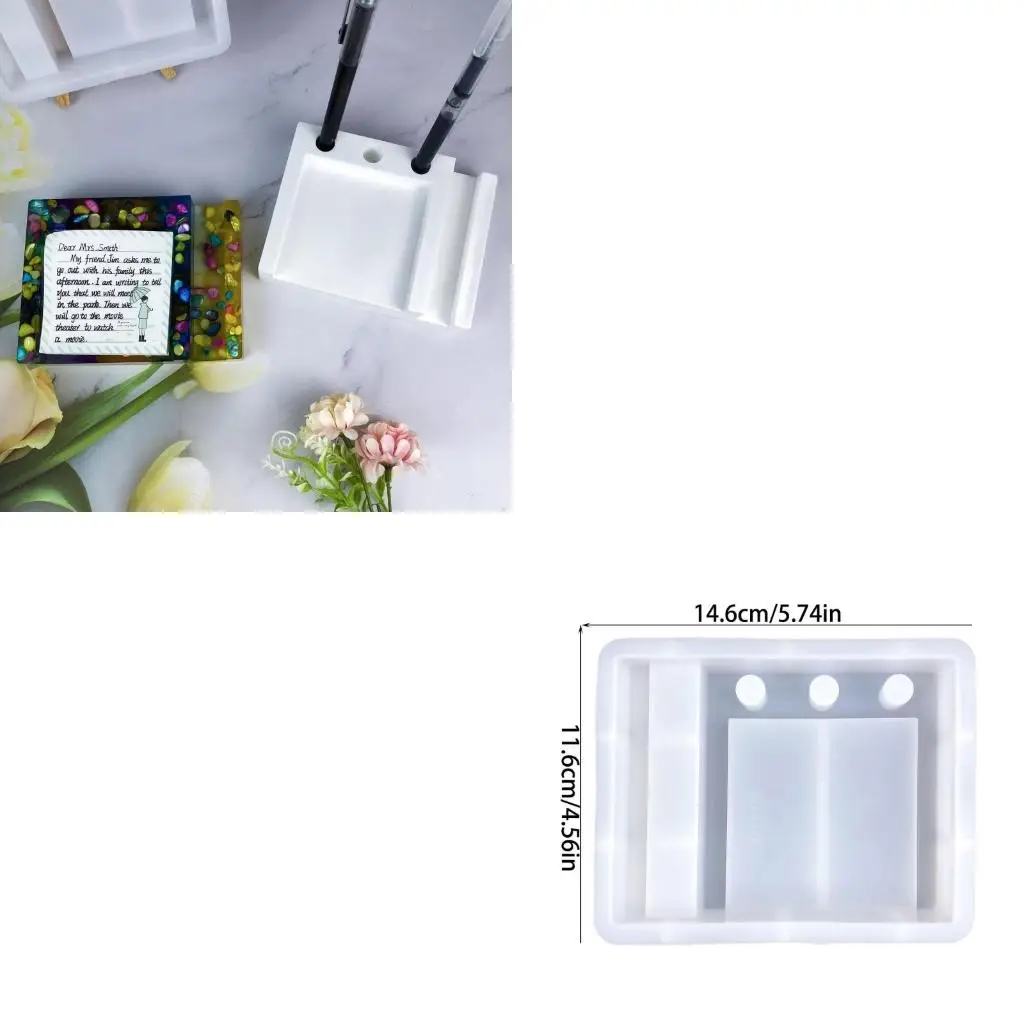 

Multiple Size Adaptable Silicone Pen Container with Unique Drip Designs Moulds