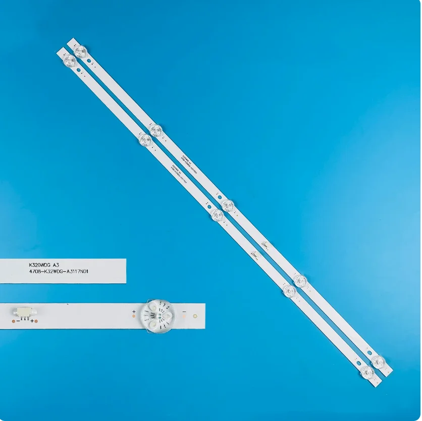 LED Strips for BSE32-G 32BSE5501 32d7000 K320WDG 4708-K32WDG-A3117N01 Backlight Band Rulers For Telefunken TF-LED32S81T2