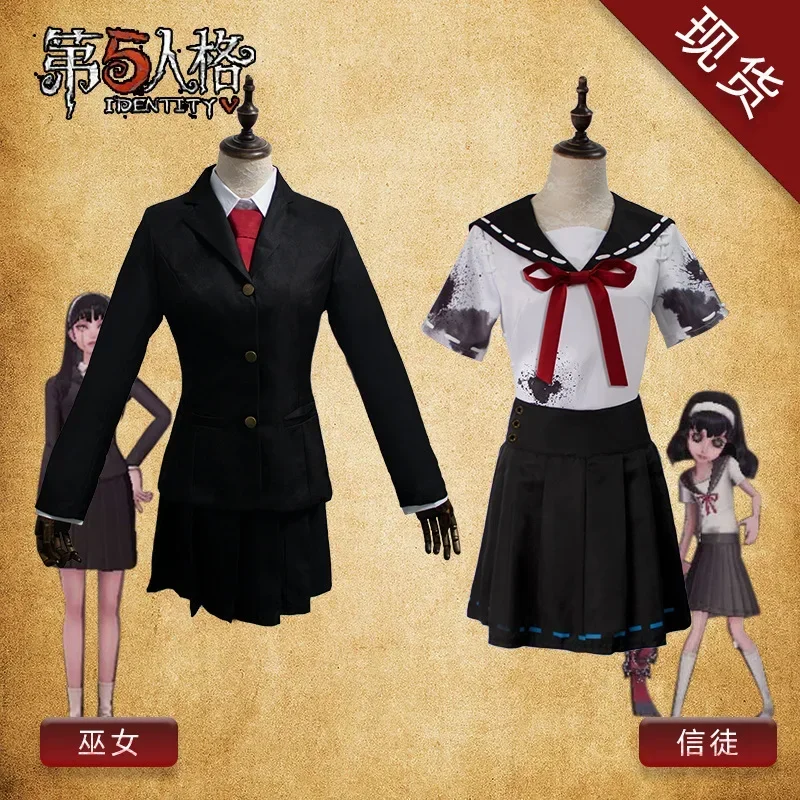 

Identity V Cosplay Ito Junji Kawakami Tomie Japanese JK Uniform Wig The Dream Witch Halloween Party Cosplay Costume Women Girls