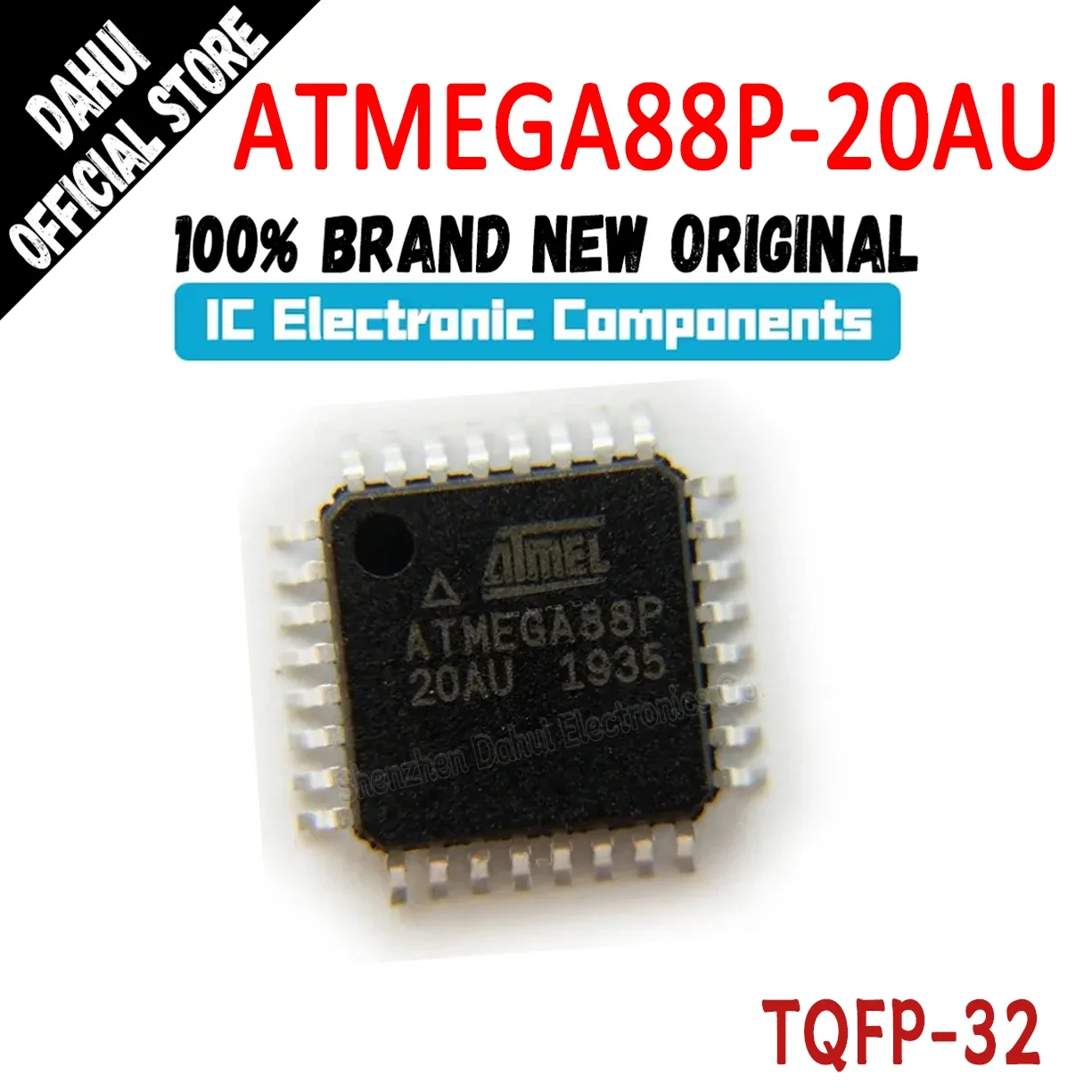 ATMEGA88P-20AU ATMEGA88P-20 ATMEGA88P ATMEGA88 ATMEGA IC MCU Chip TQFP-32 In Stock 100% New Originl