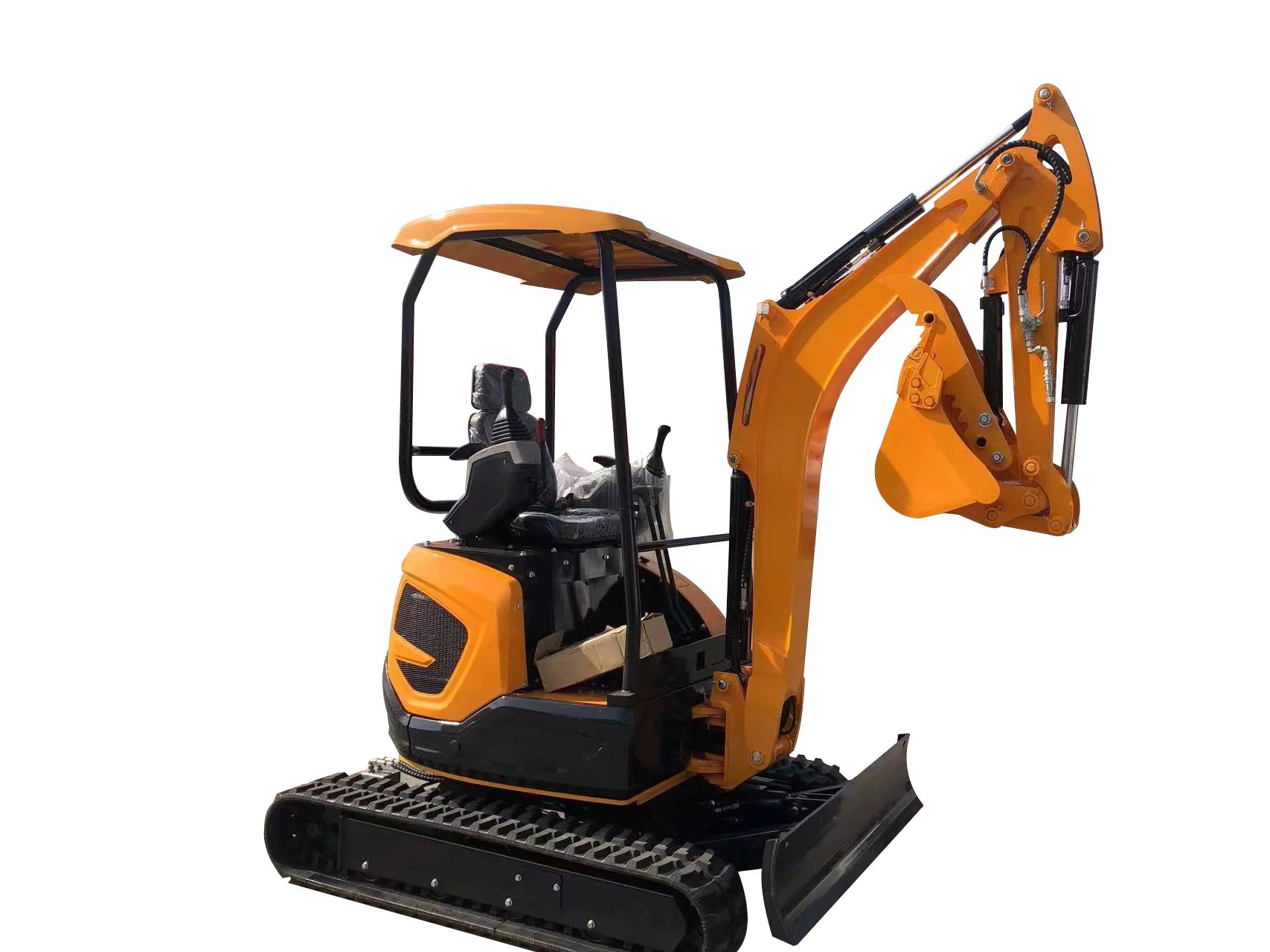 Customized factory price hydraulic full accessories excavator mini retro excavator for sale